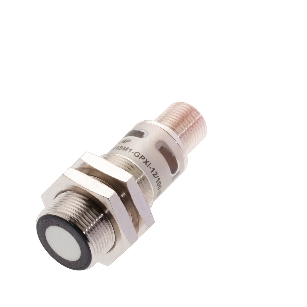 BUS M18M1-XA-12/100-S92G Ultrasonic Sensor, Series=M18M1, Connection type 01=Connector, Connector 01