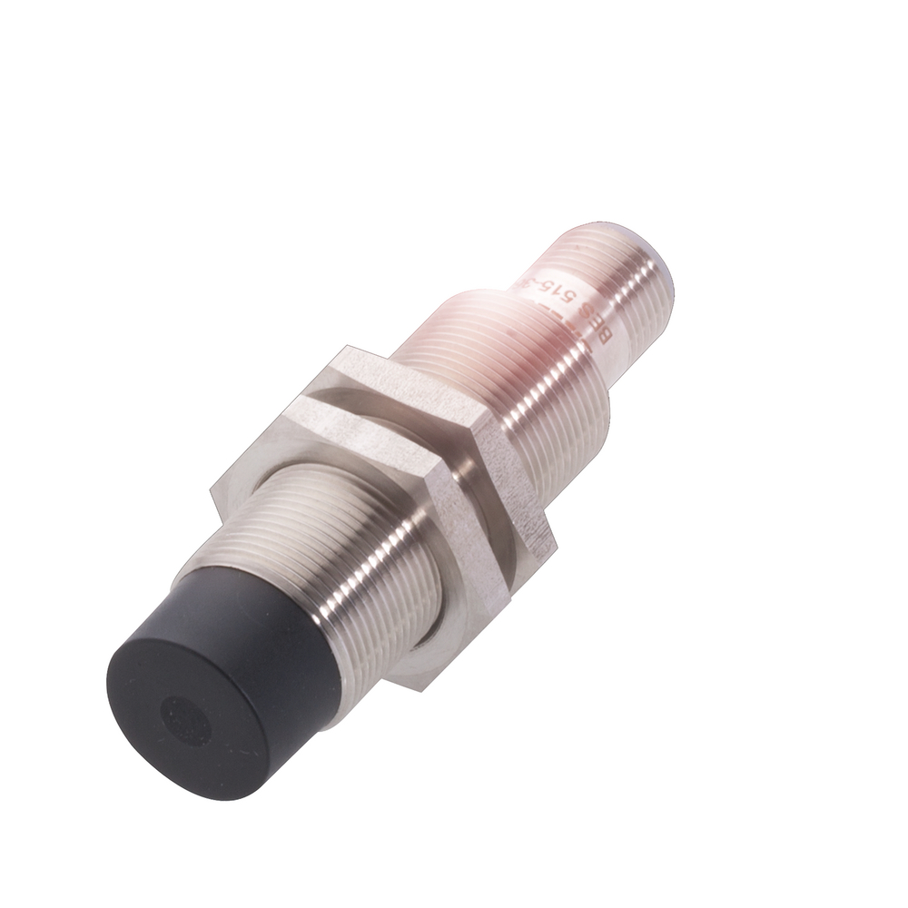 BES 515-360-SA12-S4-T Inductive sensor, Ø 18 x 65 mm, Connector, Normally open (NO), Rated operating distance Sn=8 mm, non-flush, Housing material=Sta