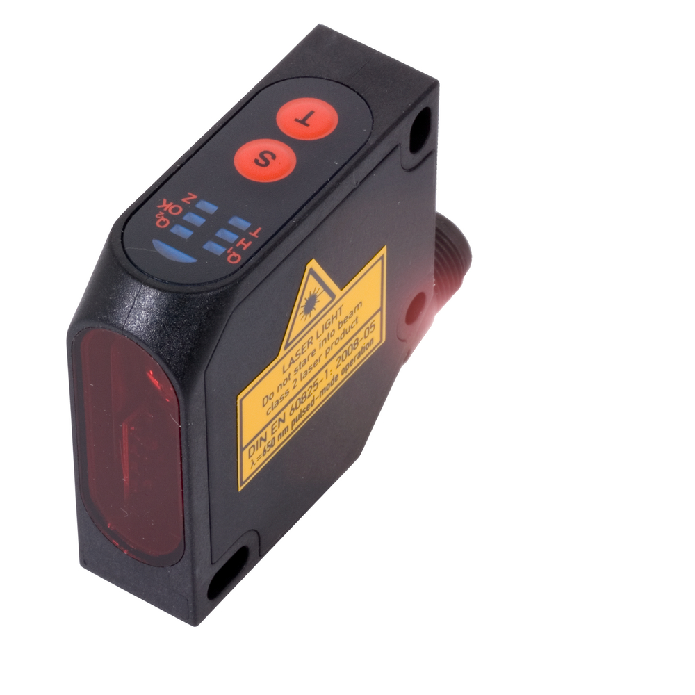 BOD 26K-LB04-S115-C Photoelectric distance sensor BOD, Light emitter=Laser, Connection type=Connector, Switching output=2x PNP NO/NC, Range max.=100 m