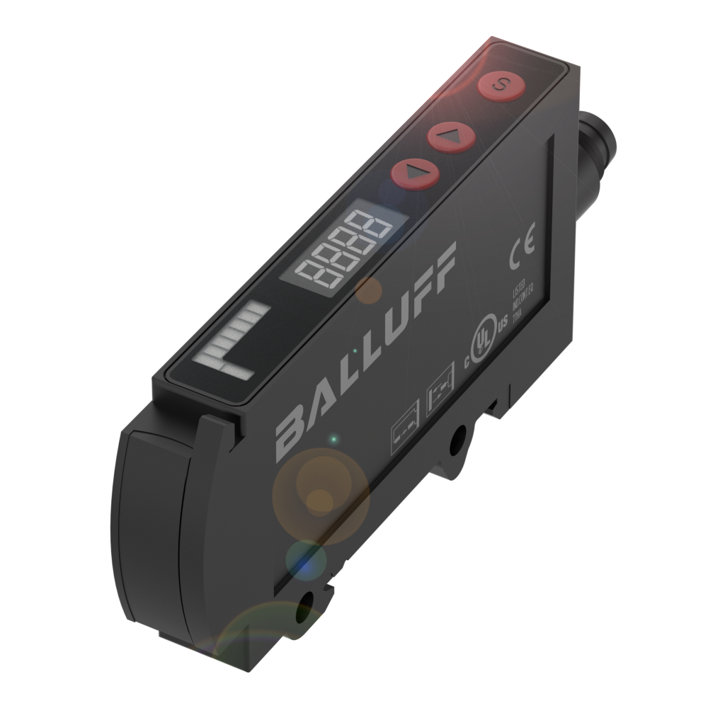 BFB 75K-002-N-S75 Fiber optic device, Light emitter=LED, Connection type=Connector, Switching output=NPN NO/NC