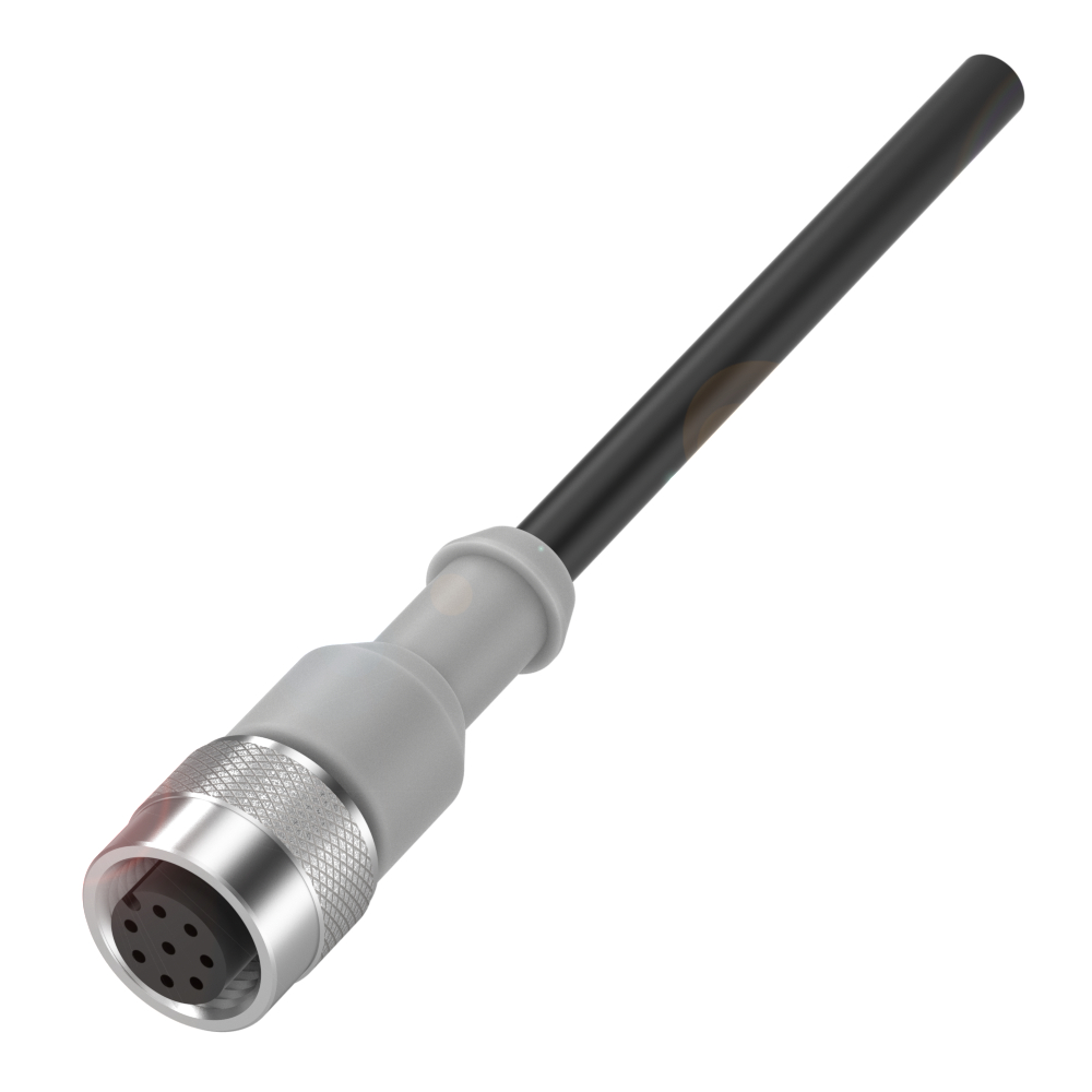 BKS-S115-PU-05 Single-Ended Cordsets, Connector 01, style=M12x1, Cable jacket, material=PUR, Cable l