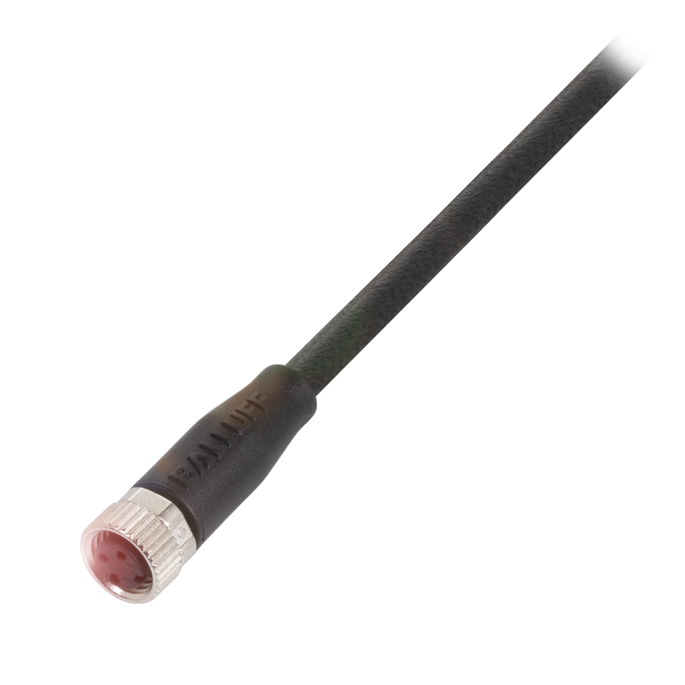 BCC M313-0000-10-001-PW0334-015 Single-Ended Cordsets, Connector 01, style=M8x1, Cable jacket, material=PUR, Cable length L=1.50 m