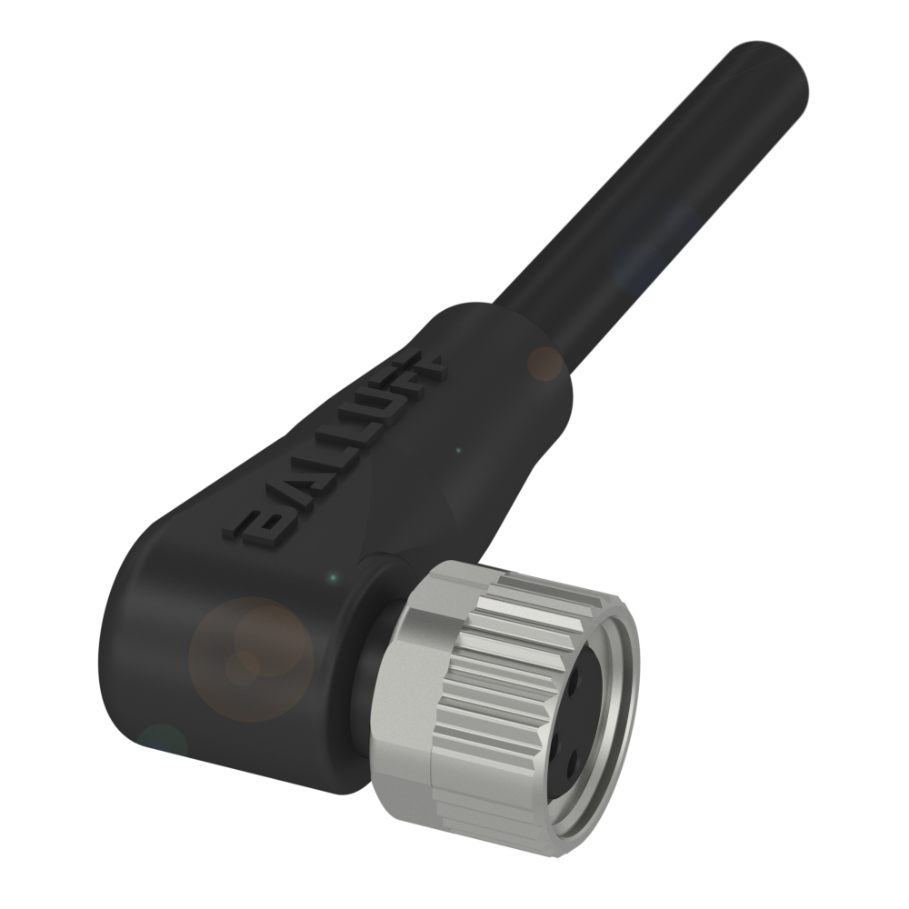 BCC M323-0000-10-001-PX0334-050 Single-Ended Cordsets, Connector 01, style=M8x1, Cable jacket, material=PUR, Cable length L=5.00 m