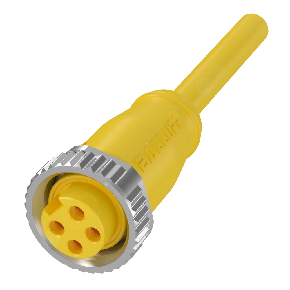 BCC A314-0000-10-003-EX44W6-050 Single-Ended Cordsets, Connector 01, style=7/8", Cable jacket, mater