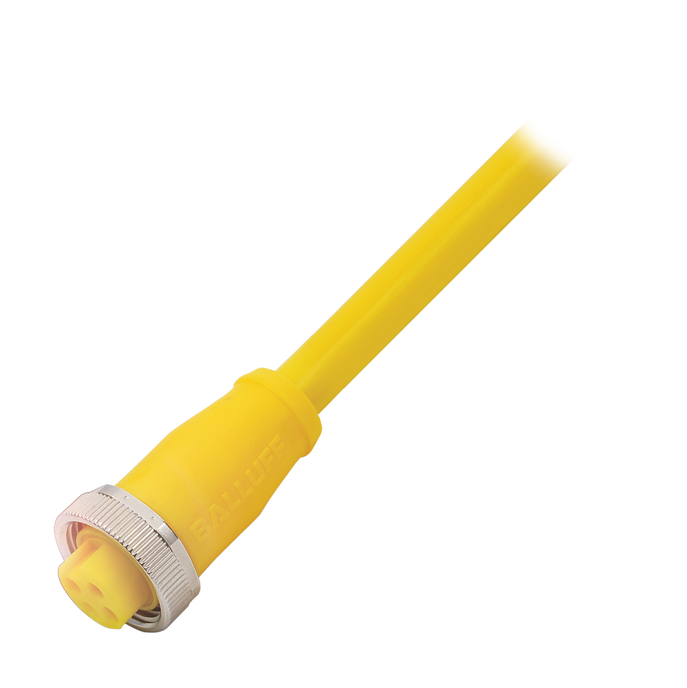 BCC A315-0000-10-063-VX45W6-050 Single-Ended Cordsets, Connector 01, style=7/8", Cable jacket, material=PVC, Cable length L=5.00 m