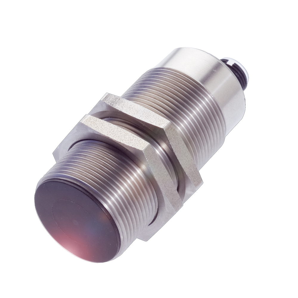 BCS M30B4I2-PSC15D-S04K M30, Capacitive sensor, M30x1.5, Connector, Normally open (NO), PNP, 15 mm, for flush mounting