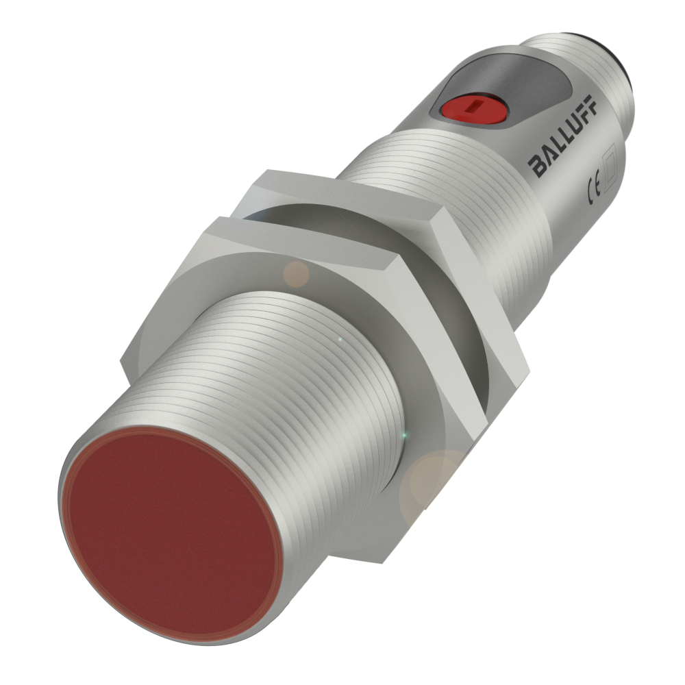 BOS 18M-PA-PR20-S4 Photoelectric sensor, Light emitter=LED, Connection type=Connector, Switching output=PNP Normally closed (NC);PNP Normally open (NO