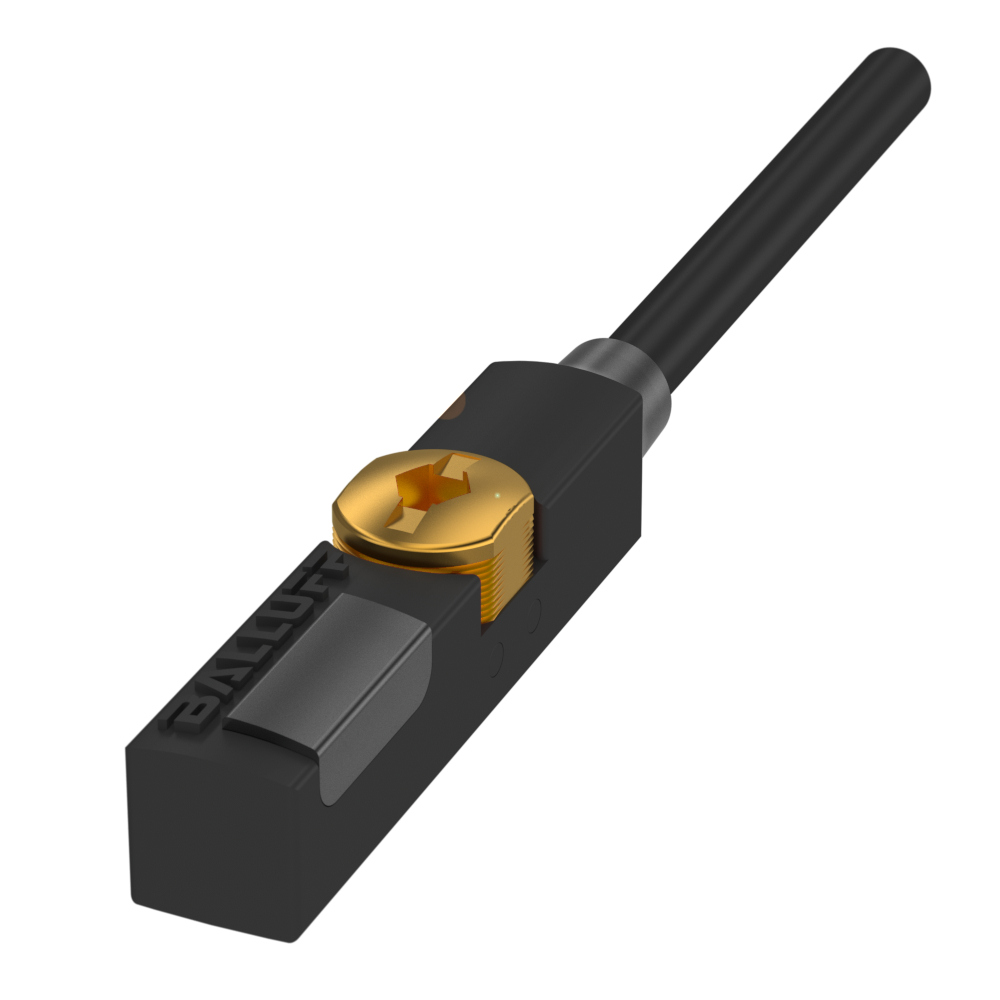 BMF 235K-PO-C-2A-PU-02 Magnetic field sensor, Connection type 01=Cable, Switching output 01=PNP, Switching function 01=Normally closed (NC), Housing m