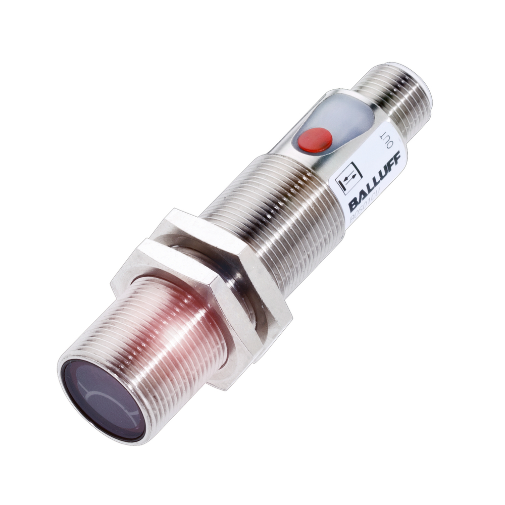 BOS 18M-PUV-RD30-S4 Photoelectric sensor, Light emitter=LED, Connection type=Connector, Switching output=PNP NO/NC, Range max.=500 mm