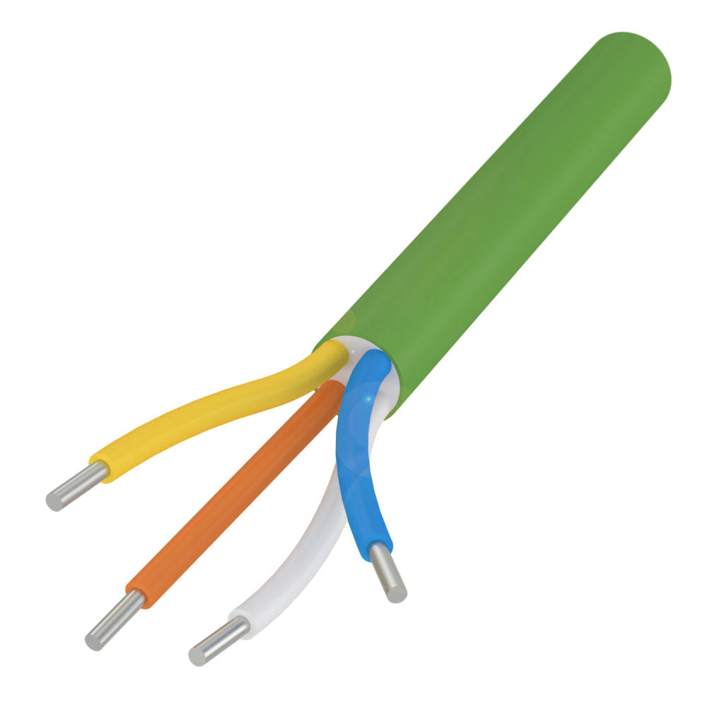 BCC 0000-0000-00-000-PS54N2-10X Bulk Cables, Cable jacket, material=PUR, Cable length L=100.00 m, Ca