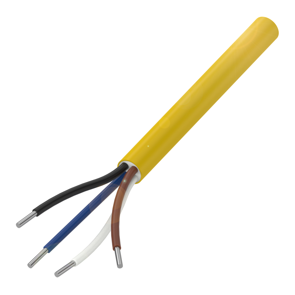 BCC 0000-0000-00-063-VX45W6-10X Bulk Cables, Cable jacket, material=PVC, Cable length L=100.00 m, Cable, number of conductors=5