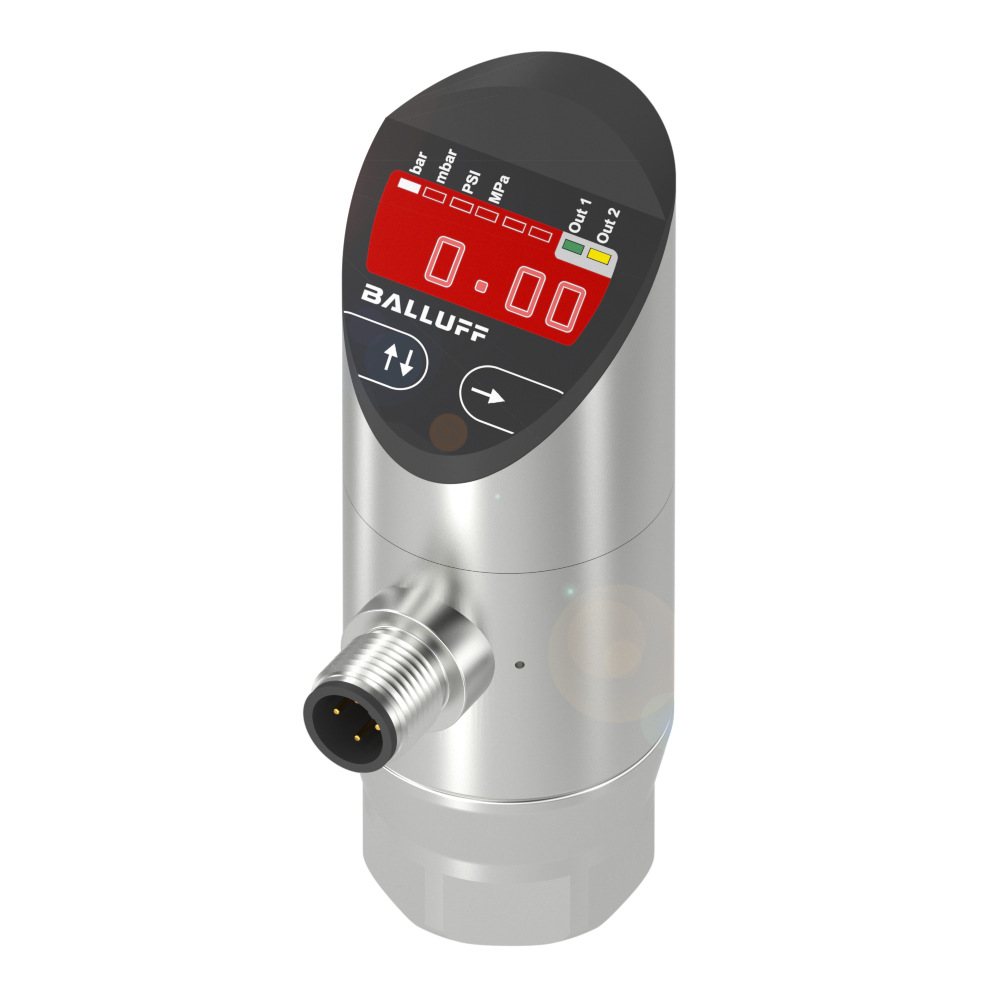 BSP B600-EV003-D00S1B-S4 Pressure sensor, Measuring range min., pressure=0, Measuring range max., pressure=600 bar, Switching output 01=PNP, Housing m
