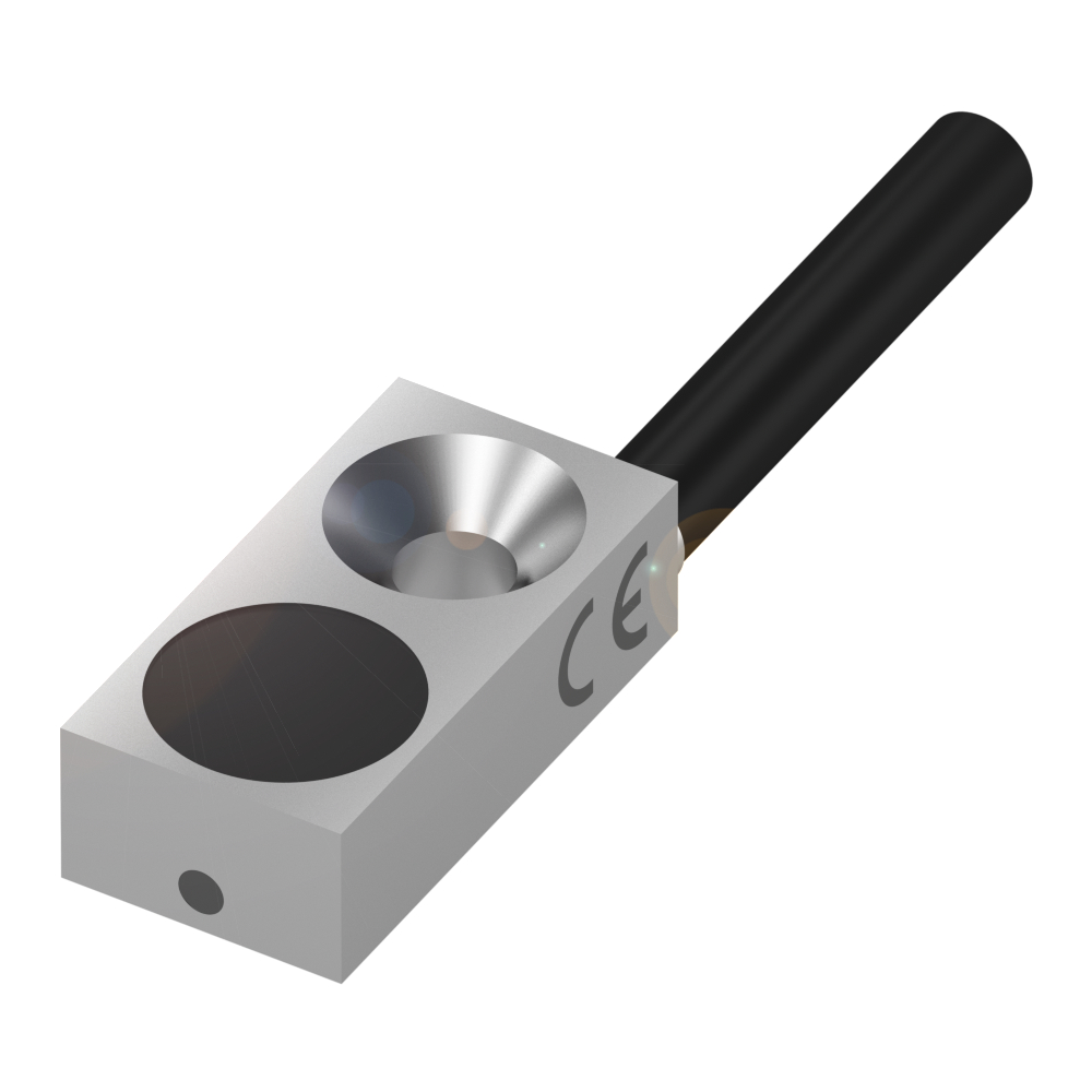 BES R04MC-NSC20B-EP02-106 Inductive sensor, 16 x 8 x 4.7 mm, Cable, Normally open (NO), Rated operating distance Sn=2 mm, for flush mounting, Housing