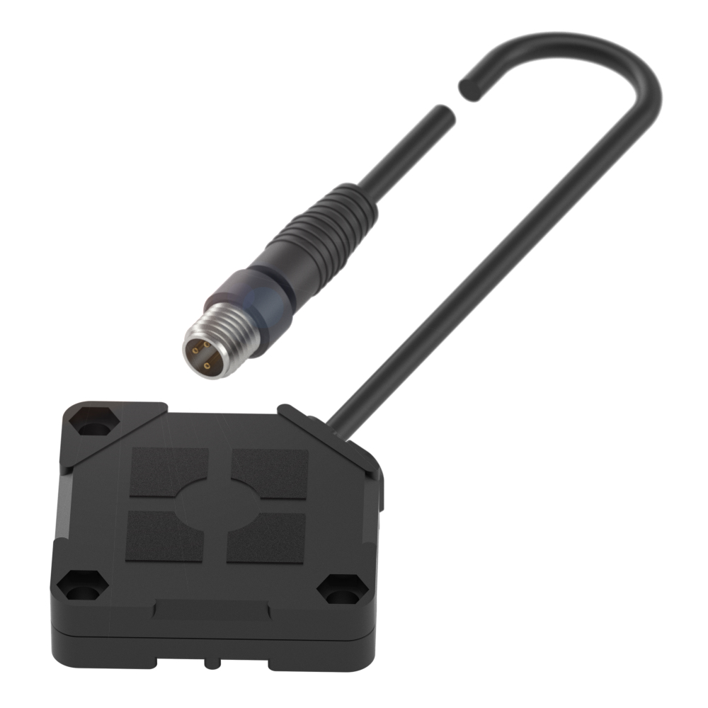 BCS Q40BBAA-PSCFHC-EP00,3-GS49 Q40, Capacitive sensor, Block style, Cable with connector, Normally o