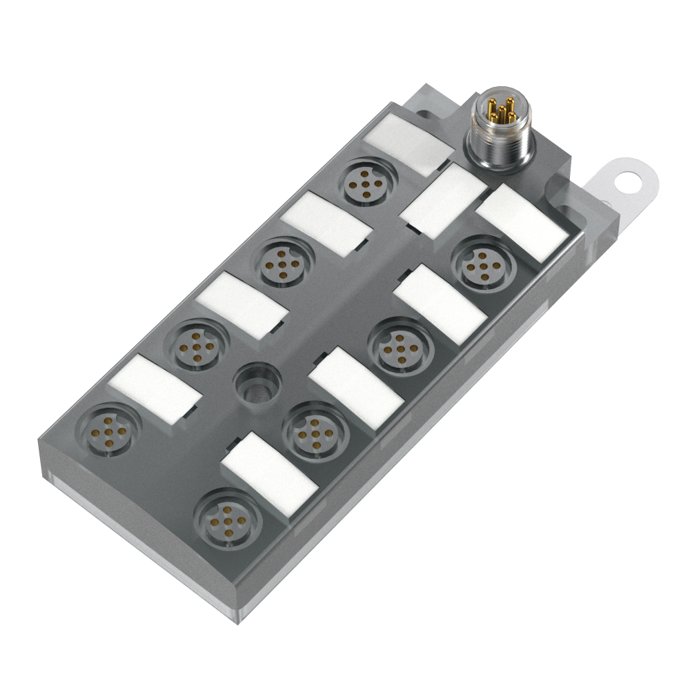 BNI IOL-302-S01-K006-C01 Active splitter, IO-Link, IO-Link function=Device, IO-Link version=1.1, Inputs, number=16, Outputs, number=16, Housing materi