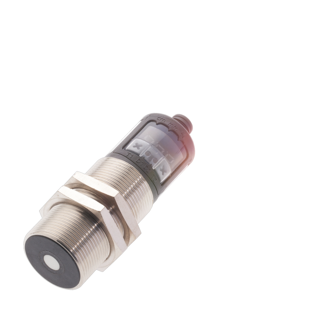 BUS M30E1-PPX-03/025-S92K Ultrasonic Sensor, Series=M30E1, Connection type 01=Connector, Connector 01, style=M12x1, Switching output 01=PNP, Switching