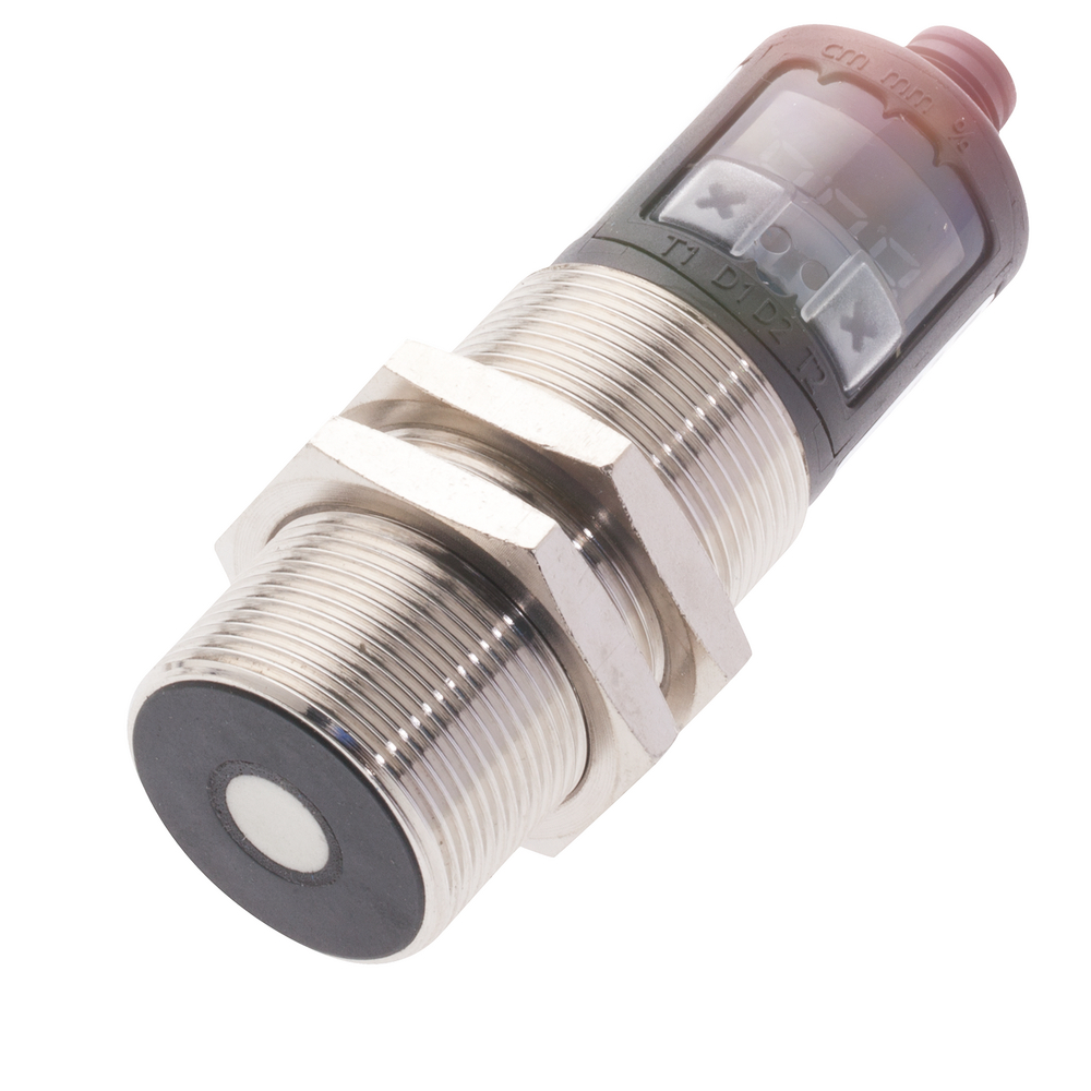 BUS M30M1-PPX-07/035-S92K Ultrasonic Sensor, Series=M30M1, Connection type 01=Connector, Connector 01, style=M12x1, Switching output 01=PNP, Switching