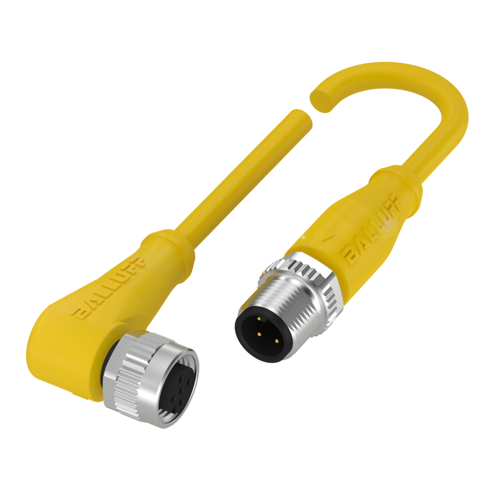 BCC M425-M414-3A-304-EX44T2-200 Double-Ended Cordsets, Connector 01, style=M12x1, Connector 02, style=M12x1, Cable jacket, material=TPE, Cable length