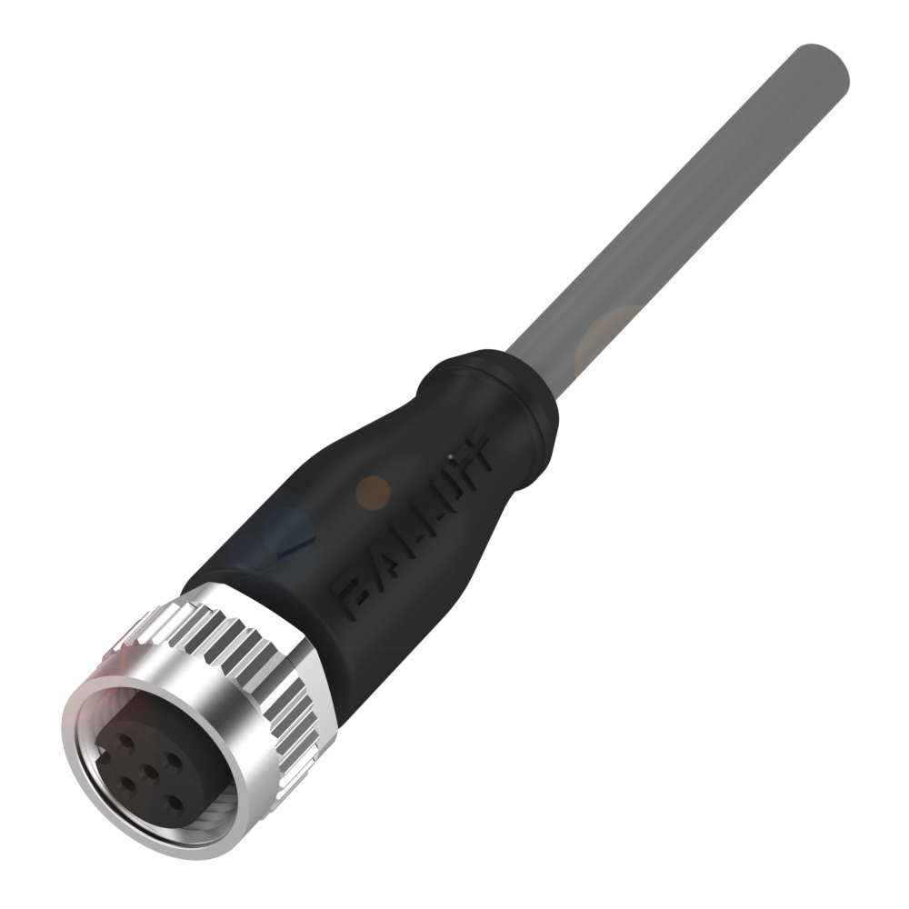 BCC M415-0000-1A-017-VX8534-050 Single-Ended Cordsets, Connector 01, style=M12x1, Cable jacket, material=PVC, Cable length L=5.00 m