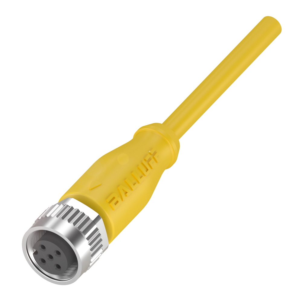 BCC M415-0000-1A-003-VX44T2-020 Single-Ended Cordsets, Connector 01, style=M12x1, Cable jacket, material=PVC, Cable length L=2.00 m