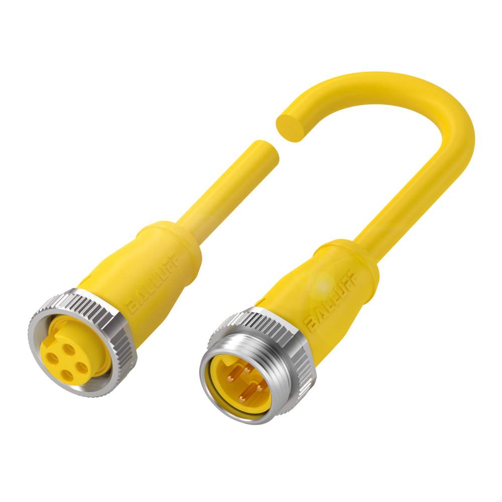 BCC A314-A314-30-304-VX44W6-020 Double-Ended Cordsets, Connector 01, style=7/8", Connector 02, style