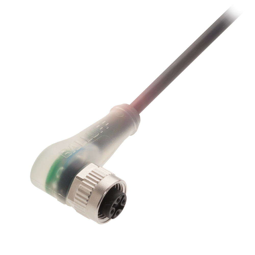 BCC M425-0000-1A-010-PX0434-200 Single-Ended Cordsets, Connector 01, style=M12x1, Cable jacket, material=PUR, Cable length L=20.00 m