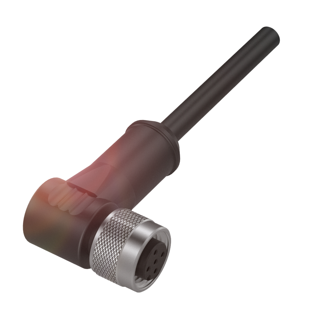 BCC M425-0000-1B-031-PS72N1-100 Single-Ended Cordsets, Connector 01, style=M12x1, Cable jacket, material=PUR, Cable length L=10.00 m