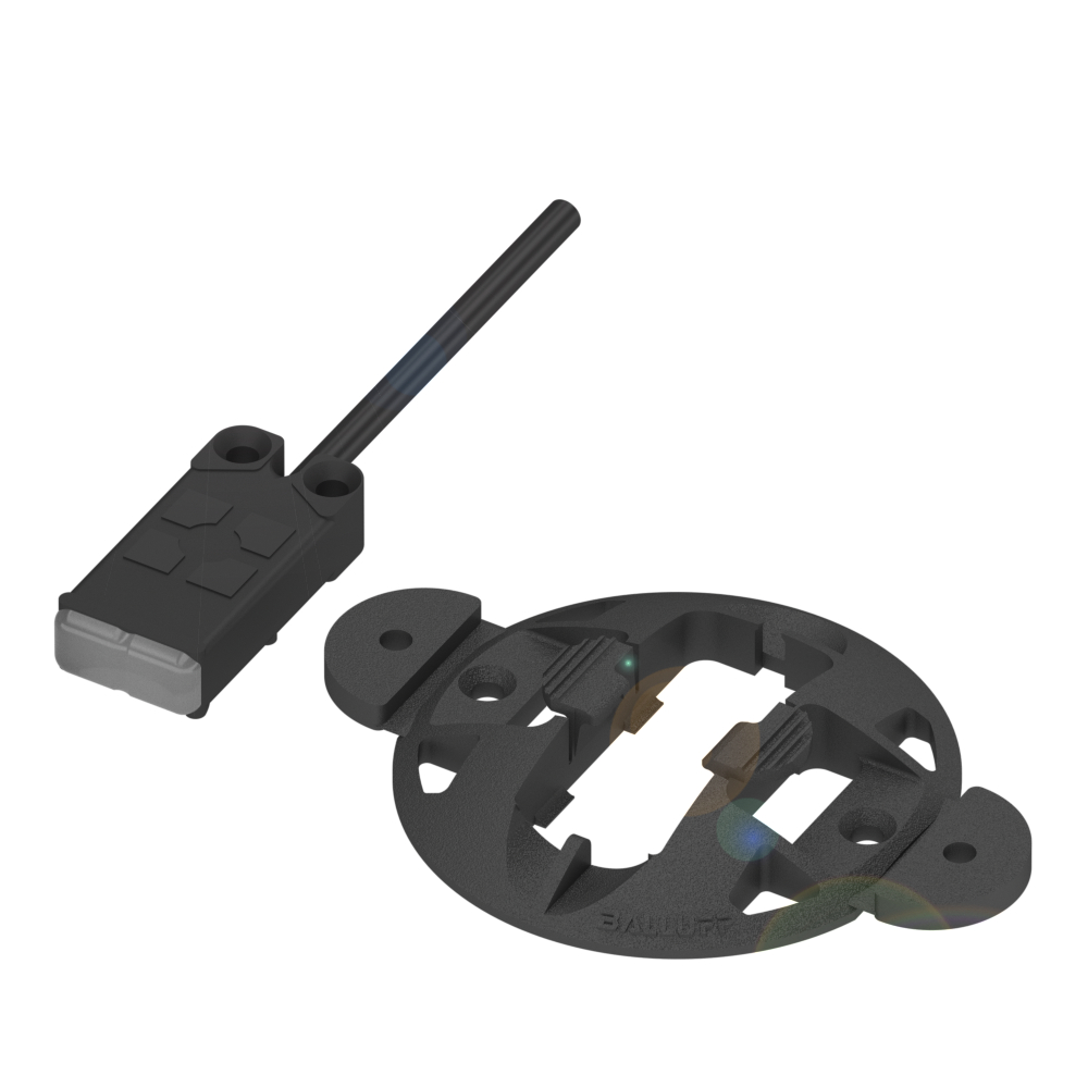 BCS R08RRE-PSM80C-EP02 R08, Capacitive sensor, Block style, Cable, Normally open (NO), PNP, for flus