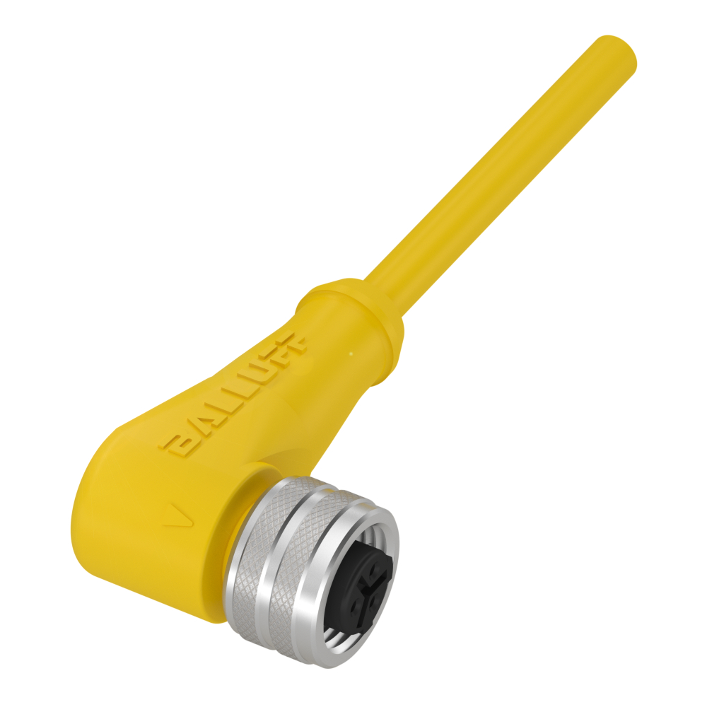 BCC A223-0000-1C-123-EX43T2-020 Single-Ended Cordsets, Connector 01, style=1/2", Cable jacket, material=TPE, Cable length L=2.00 m