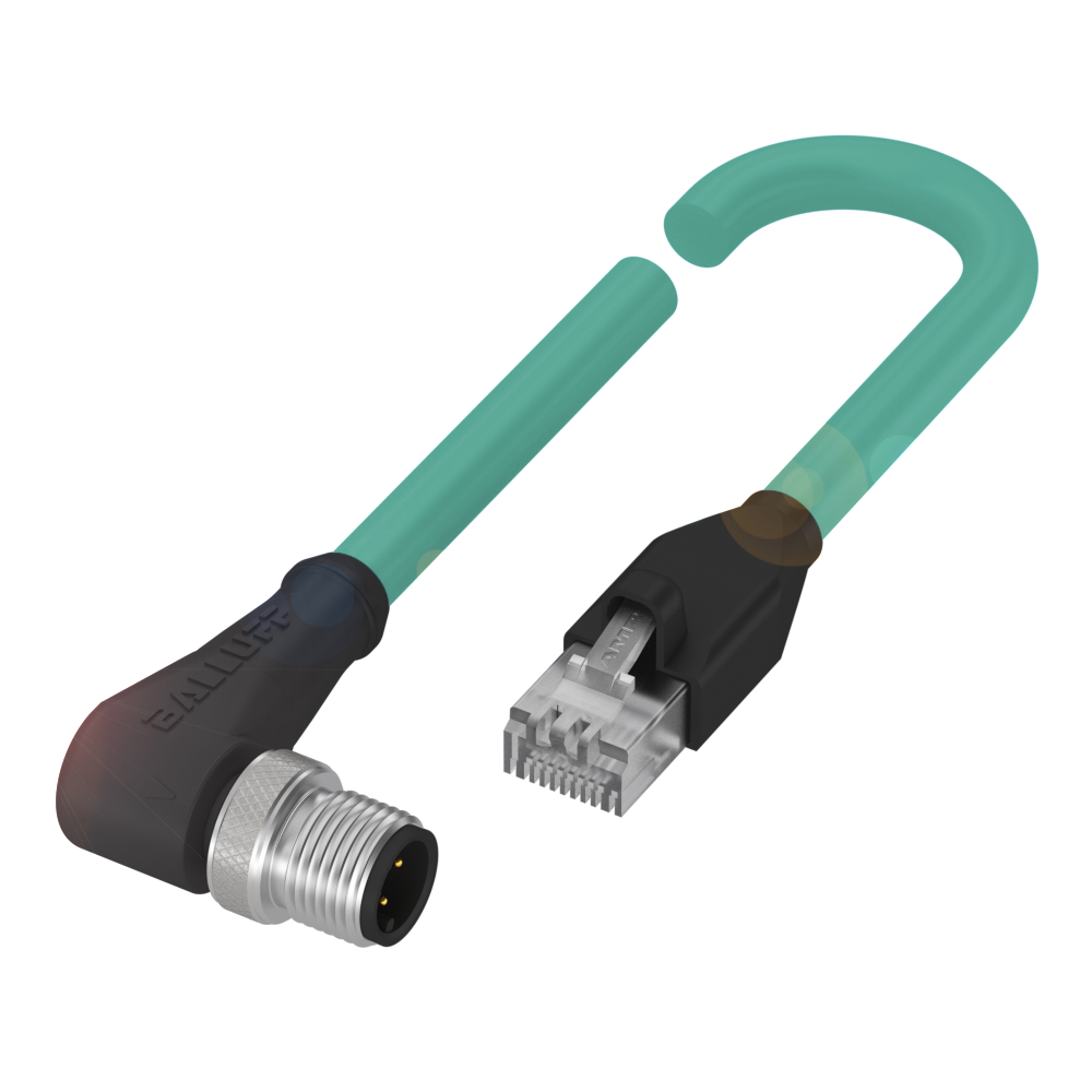 BCC M424-E894-8G-695-EX64N9-100 Double-Ended Cordsets, Connector 01, style=M12x1, Connector 02, styl