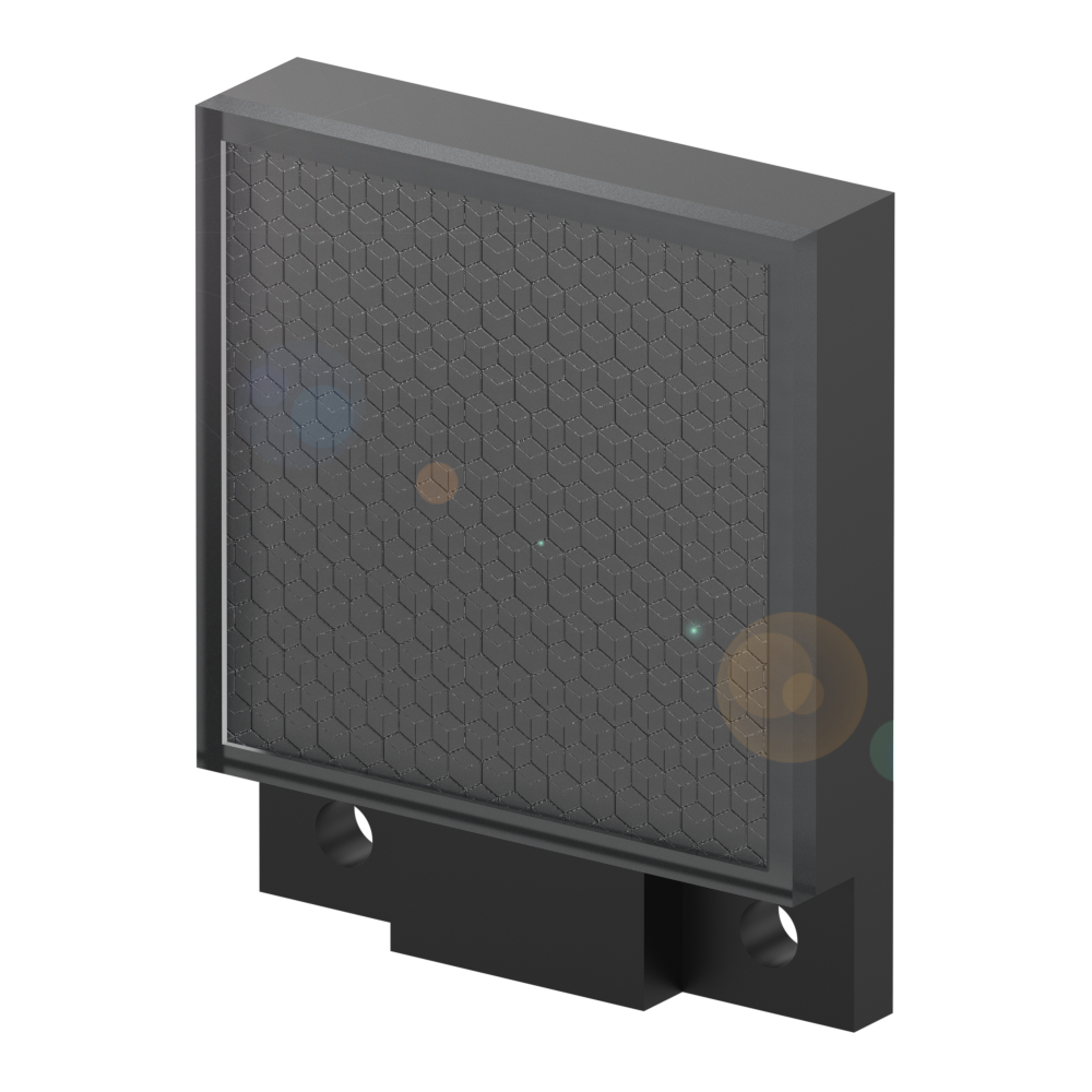BAM RF-XO-026-S012/40-PM-AS Reflector BOS, Cube corner 4 mm, Sensing surface=9.6 cm², for retro-reflective sensor