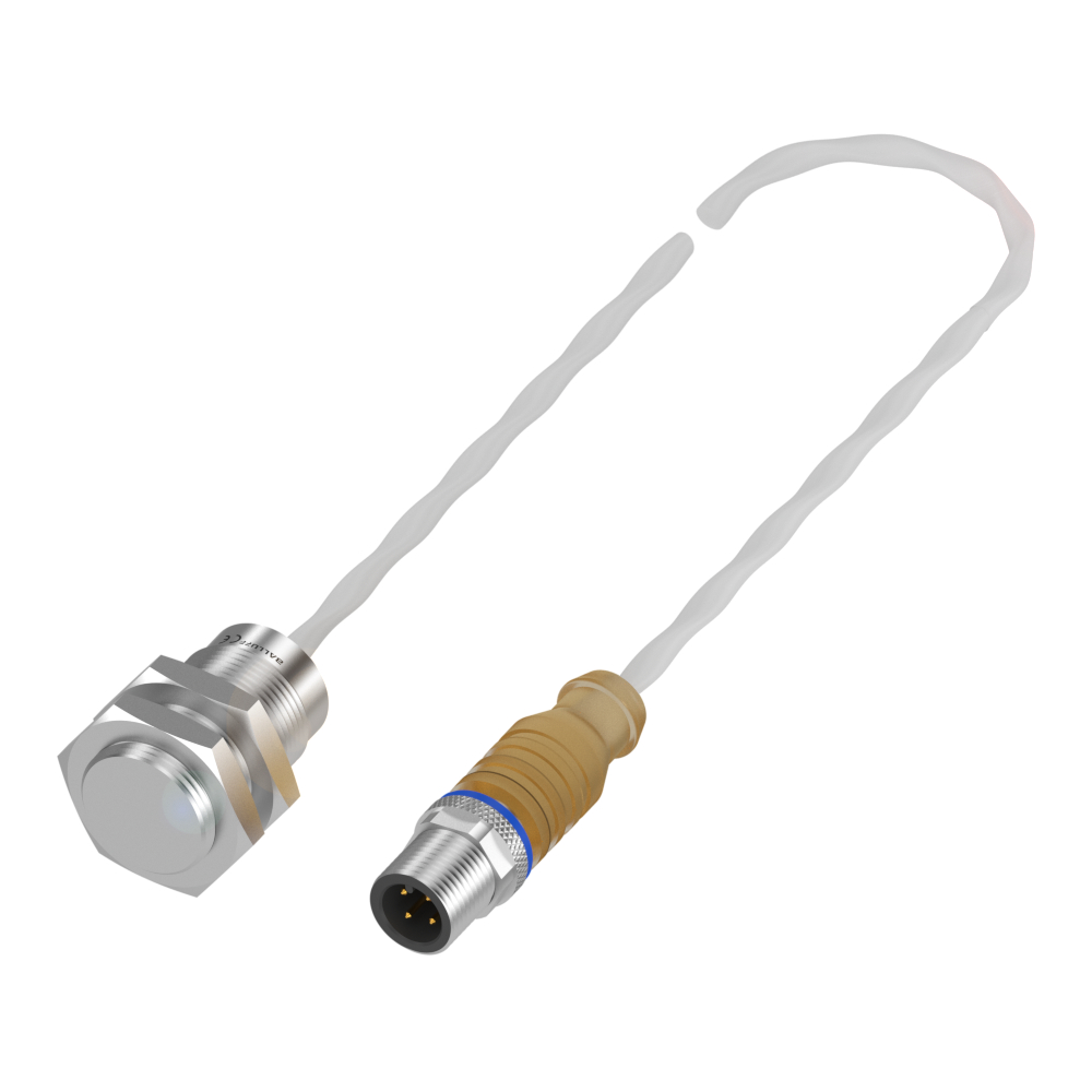 BES M18ED-PSC50B-GT05-T Inductive sensor, Ø 18 x 35 mm, Connector, Normally open (NO), Rated operating distance Sn=5 mm, for flush mounting, Housing m
