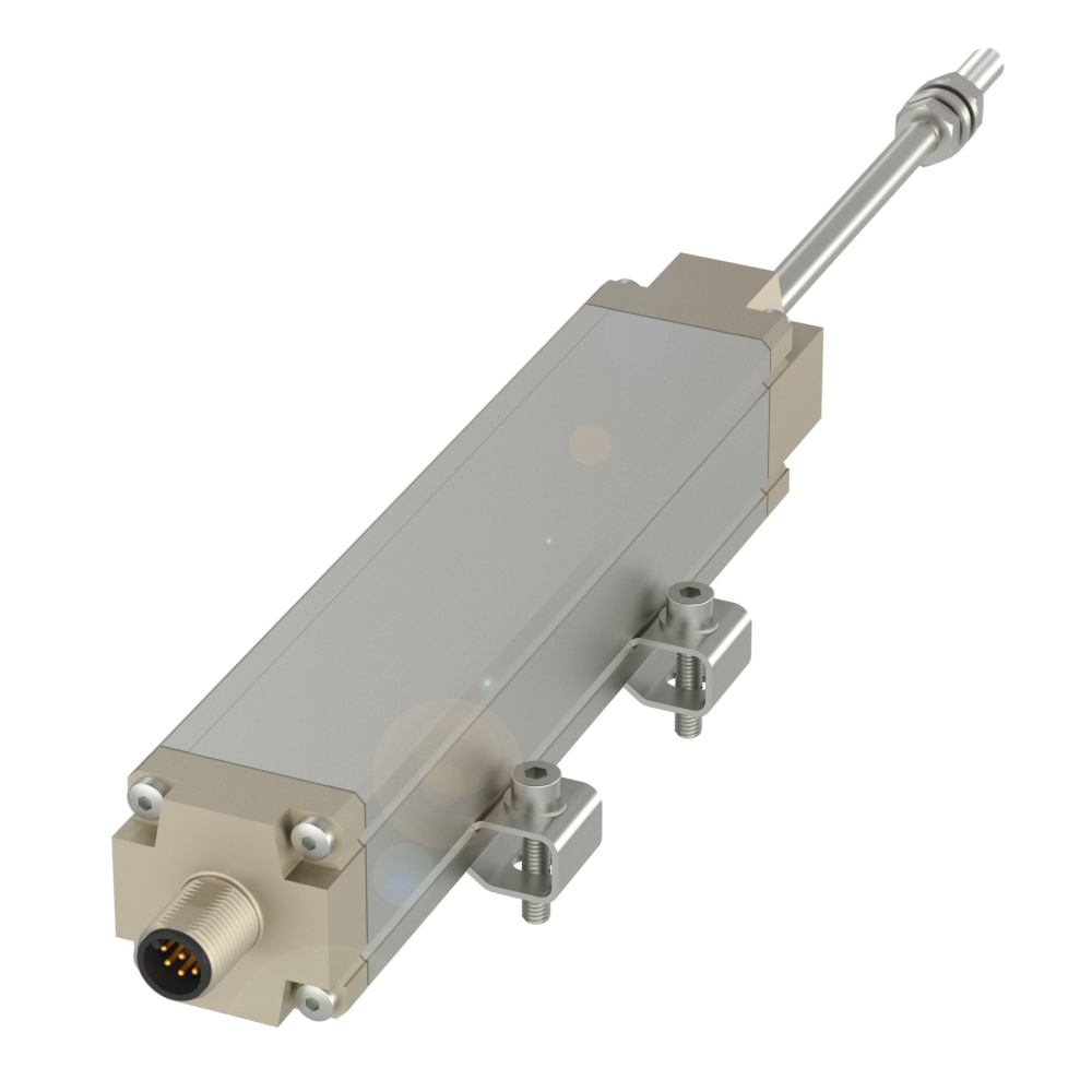 BIW1-E310-M0075-P1-S115 Inductive positioning system, Connector, Housing material=Aluminum