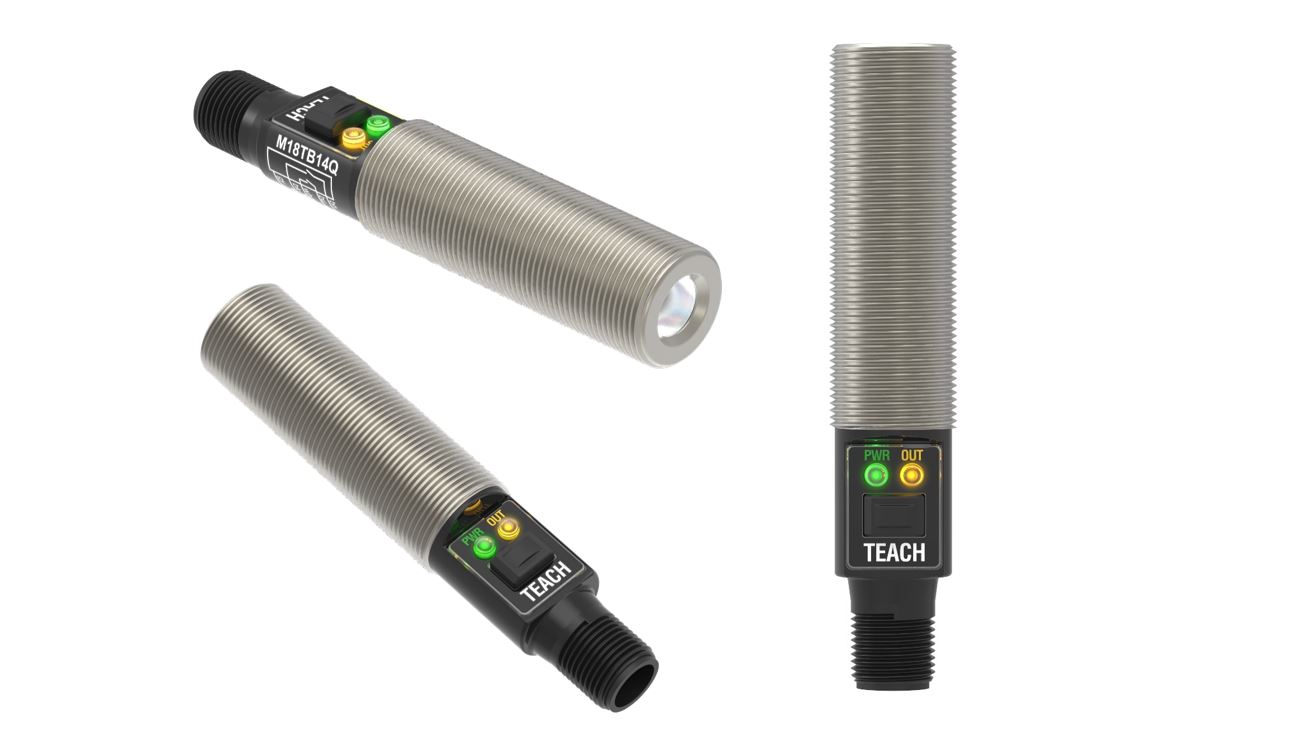 M18TUP8Q - M18T Series: Temperature Sensor; 8: 1 Integrated Lens; Output: Analog 0-10 V; PNP Alarm; 5-pin M12 Integral QD