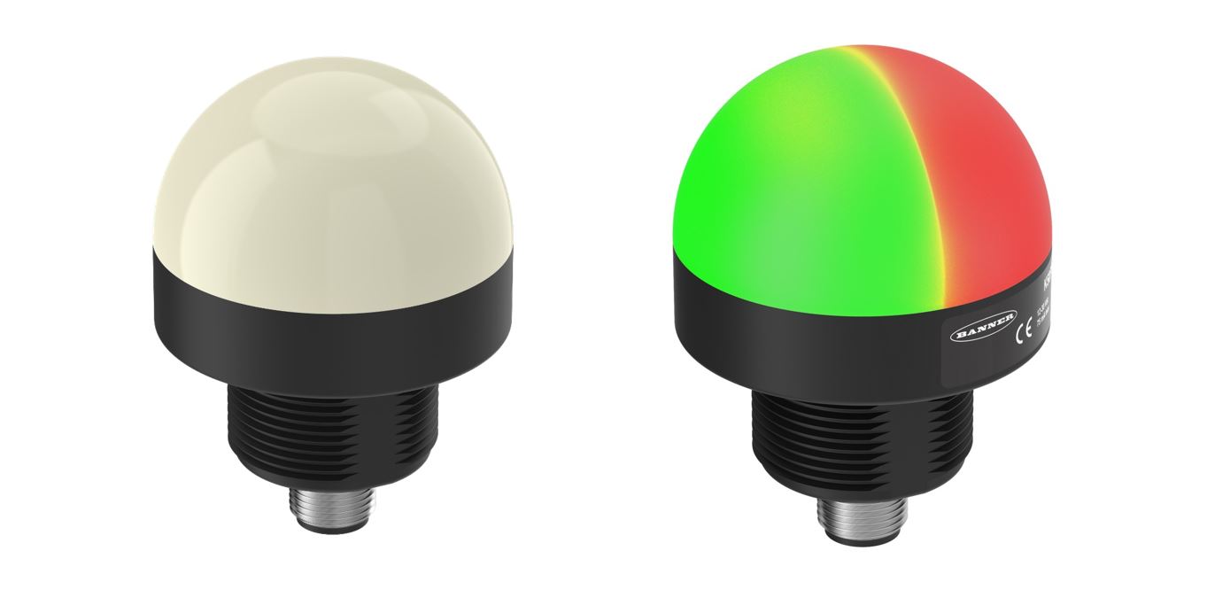 K50L2RGB7Q - K50 Pro Series: 7-color RGB Indicator; Voltage: 10-30 V dc; Housing: Polycarbonate; IP66 IP67 IP69K; Input: Bimodal; Colors: Multicolor;