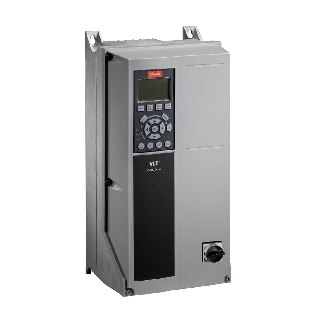 VLT® HVAC Drive FC-102 5.5 KW / 7.5 HP, 525 - 600 VAC, Three phase, IP55 / Type12 Backplate (sf drive)