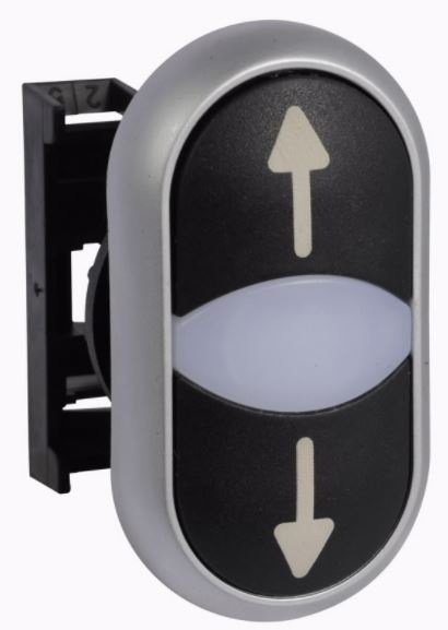 NON-FLSH ILL DBL PB SIL-BZL BLK TOP BLK BTM ETCHED