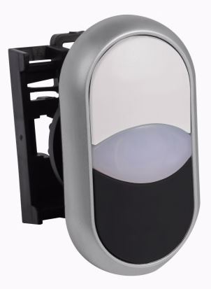 NON-FLSH ILL DBL PB SIL-BZL WHT TOP BLK BTM