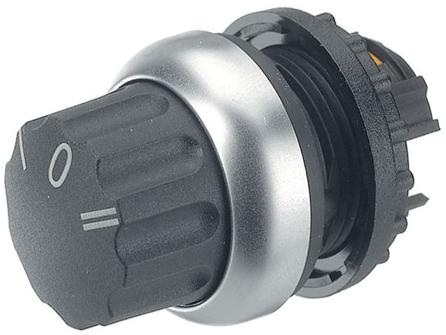 NON-ILL 3-POS MTN SEL SWTCH ROT-HD SIL-BZL