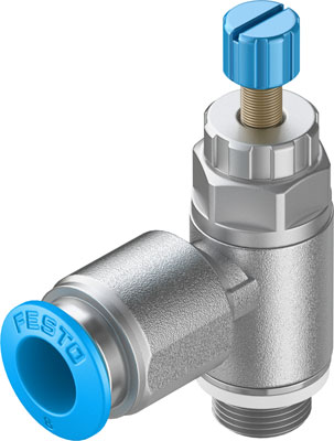 Image GRLA-1/8-QS-8-RS-D / 1-way contr.val GRLA-1/8-QS-8-RS-D