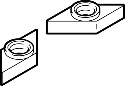 ABAN-8-1M4-5-P2 / Slot nut        ABAN-8-1M4-5-P2