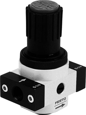 LR-1/8-D-O-I-MINI / Press regulator LR-1/8-D-O-I-MINI