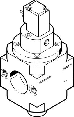 HEE-D-MIDI-110 / On/off valve    HEE-D-MIDI-110