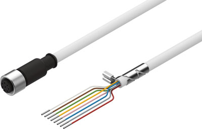 NEBM-M12G8-E-2.5-LE8 / Encoder cable   NEBM-M12G8-E-2.5-LE8