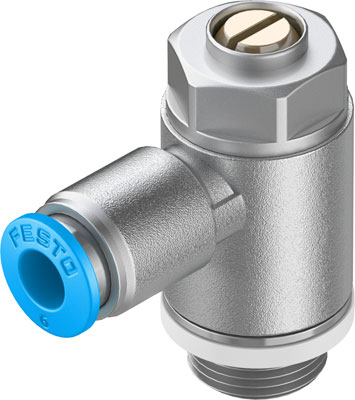 GRLA-1/4-QS-6-D / 1-way contr.val GRLA-1/4-QS-6-D