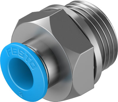 QS-G3/8-8 / Push-in fitting QS-G3/8-8