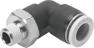 Image QBL-1/4-1/4-U / Push-in L-fit   QBL-1/4-1/4-U