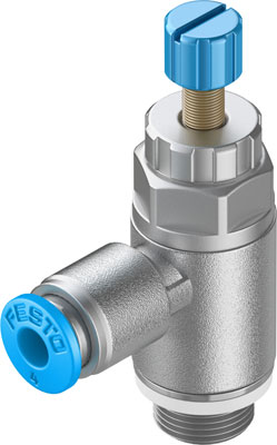 Image GRLA-1/8-QS-4-RS-D / 1-way contr.val GRLA-1/8-QS-4-RS-D