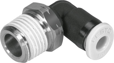 QBML-1/8-1/8-U / Push-in L-fit   QBML-1/8-1/8-U