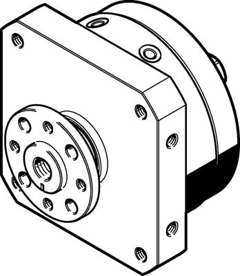 DSM-32-270-FW-A-B / Semi-rot. drive DSM-32-270-FW-A-B